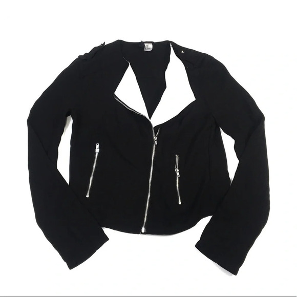 Women’s H&M Divided Side zipper Trendy Jacket 4 - Picture 1 of 6